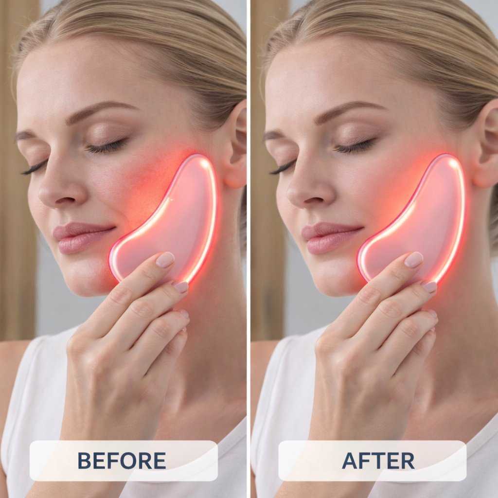 Dermalux™ MSH205 Heated Gua Sha Facial Sculpting Tool